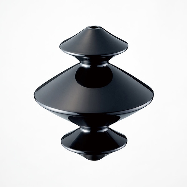 【1台在庫有！】コードを自分で短く調節！ケーブルケースルーク「Cable case Rook」ブラック（φ113×H130mm）