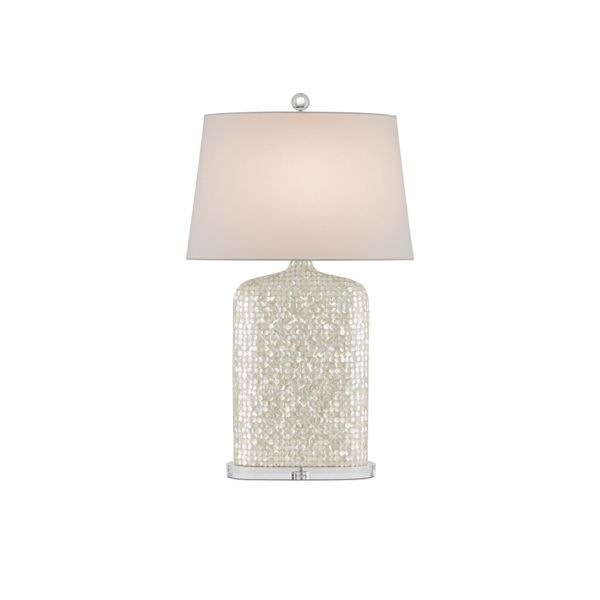 【CURREY】アメリカ・テーブルライト「Gerri Dot」1灯 ホワイト (W483×D305×H801mm)