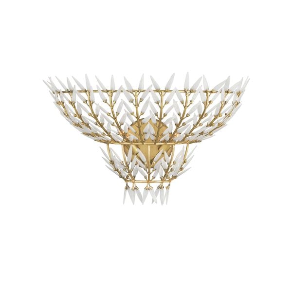 【CURREY】アメリカ・ウォールライト「Magnum Opus」2灯 ブラス (W597×D293×H394mm)