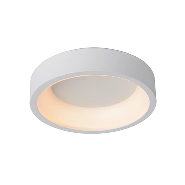 【LUCIDE】ベルギー リング型シーリングライト「TALOWE」White（φ455×H130mm）