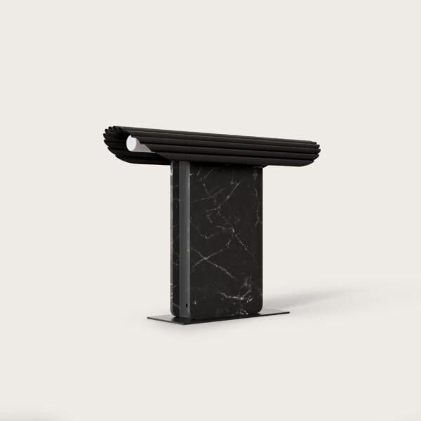 【aromas】 スペイン・インテリア照明「HOLD」テーブルライト 2灯 ゴールド／ブラック (W650×D160×H400mm)