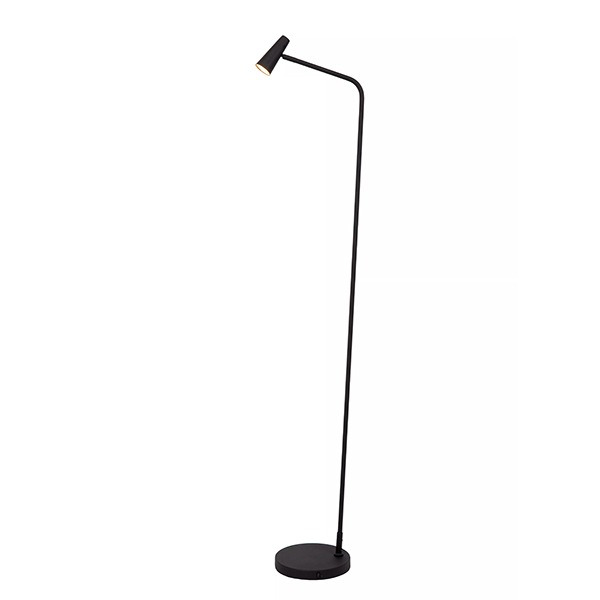 【LUCIDE】ベルギー デザイン照明 充電式フロアライト「STIRLING」Black（W280×H1375mm）