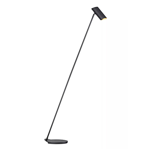 【LUCIDE】ベルギー フロアリーディングライト「HESTER」Black（W610×H1370mm）