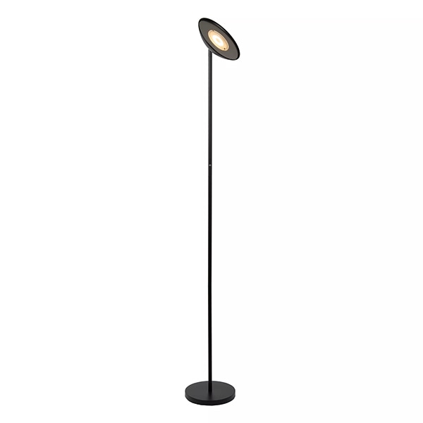 【LUCIDE】ベルギー デザイン照明 フロアライト「ZENITH」Black（φ254×H1800mm）