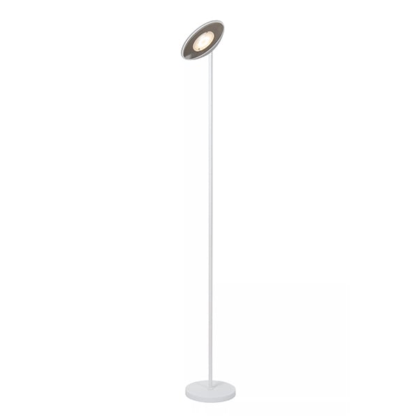 【LUCIDE】ベルギー デザイン照明 フロアライト「ZENITH」White（φ254×H1800mm）