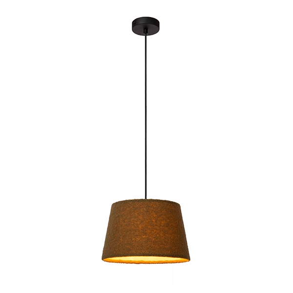 【LUCIDE】ベルギー ペンダントライト「WOOLLY」Green（φ280mm）