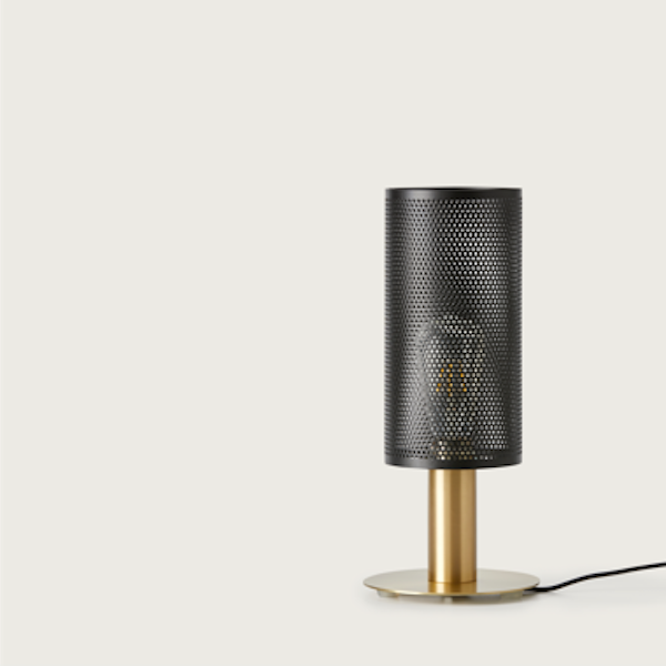 【aromas】 スペイン・インテリア照明「FITO」テーブルライト 1灯 ブラック／ホワイト (W150×D150×H350mm)