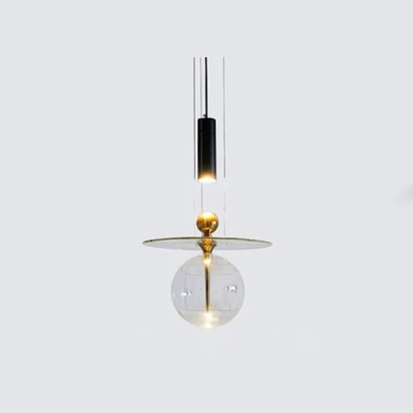 【リーズナブル】デザイン照明 LEDガラスボールシェード ペンダントライト（φ250／350mm） 