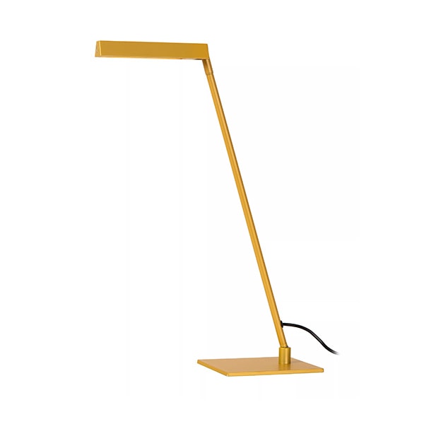【LUCIDE】ベルギー デザイン照明 テーブルライト「LAVALE」Ocher Yellow（W272×H423mm）