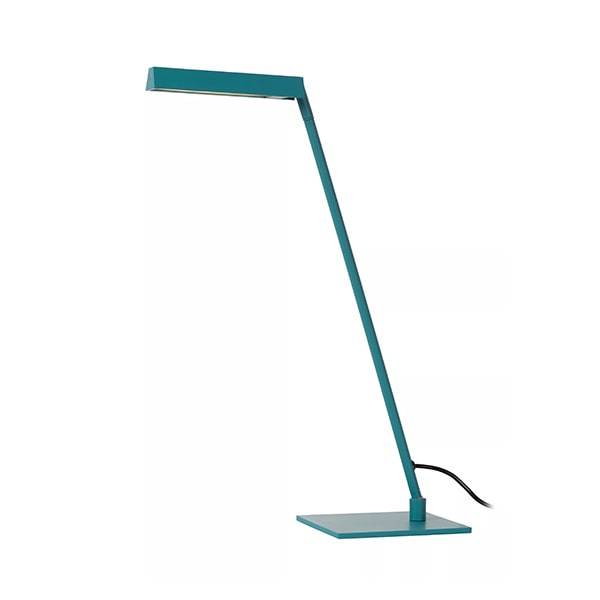 【LUCIDE】ベルギー デザイン照明 テーブルライト「LAVALE」Turquoise（W272×H423mm）