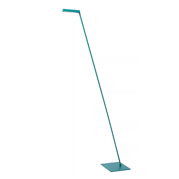 【LUCIDE】ベルギー フロアリーディングライト「LAVALE」Turquoise（W200×H1379mm）