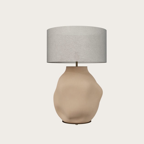 【aromas】 スペイン・インテリア照明「ETHO」テーブルライト 1灯 ブラック／ホワイト／ゴールド／シルバー (φ350×H410mm)