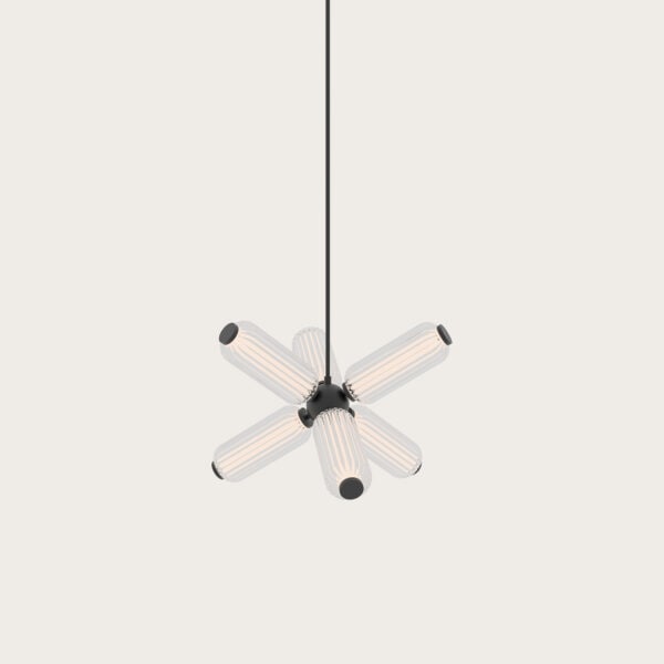 【aromas】 スペイン・インテリア照明「ELMA+」ペンダントライト ブラック／ゴールド (φ705.5×H454.5mm)