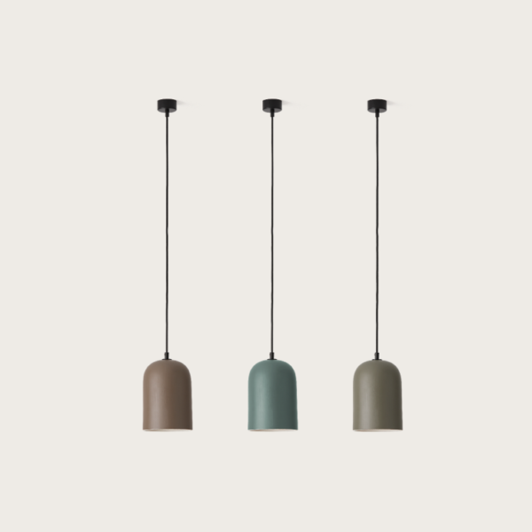 【aromas】 スペイン・インテリア照明「COPO」ペンダントライト 1灯 ブラック／ゴールド／ホワイト (φ140×H220mm)