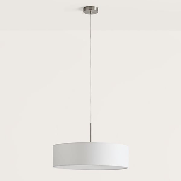 【aromas】 スペイン・インテリア照明「OPEN」ペンダントライト 3灯 ブラック／ホワイト／グレー (φ500×H140mm)