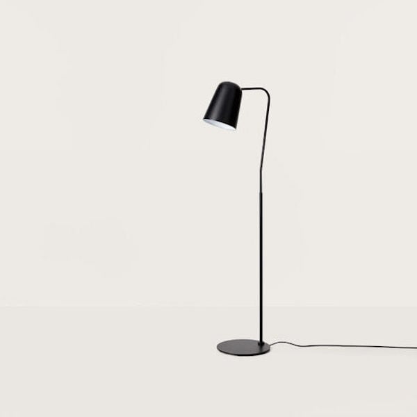【aromas】 スペイン・インテリア照明「DODO」フロアライト 1灯 ブラック (W319×H1360mm)