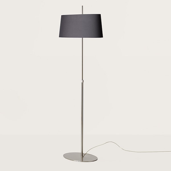 【aromas】 スペイン・インテリア照明「ONA」フロアライト 2灯 ブラック／ホワイト (W550×H1650mm)