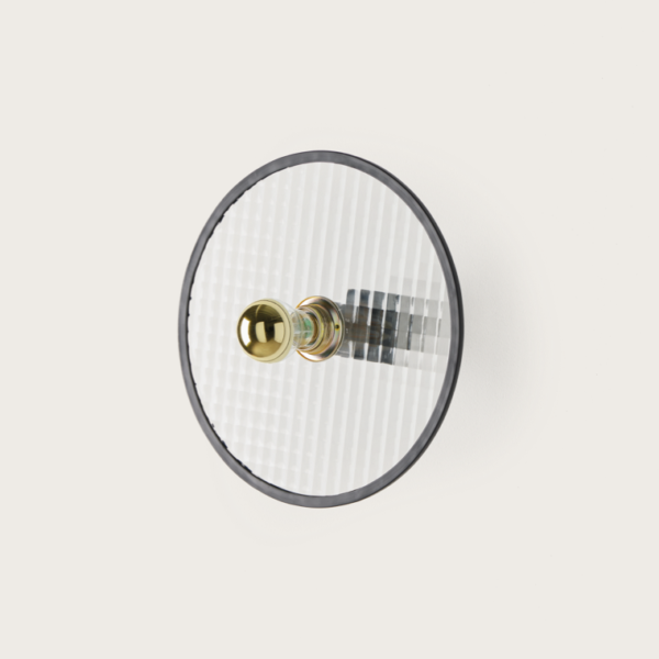 【aromas】 スペイン・インテリア照明「LASS」ウォールライト1灯 ゴールド／ブラック／シルバー／ホワイト (φ500mm)