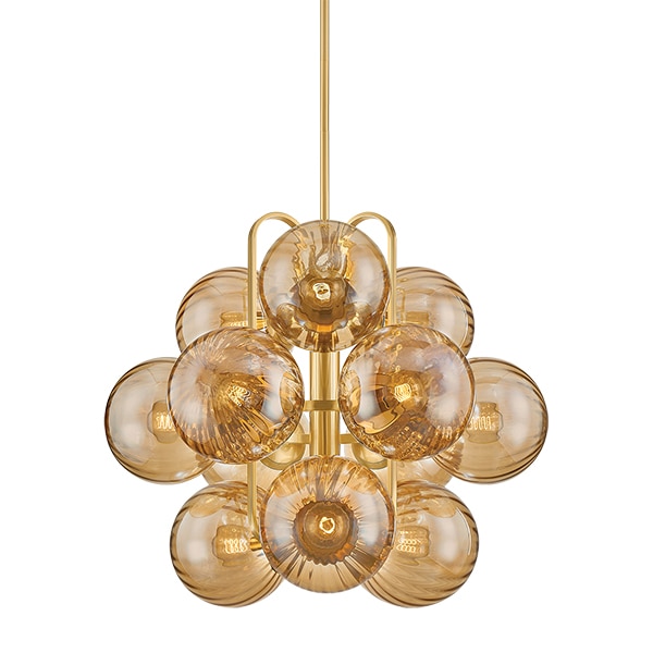 バブルシャンデリア　12灯 バブルシャンデリア 12灯 LED電球 - ティーズガレージファニチャー