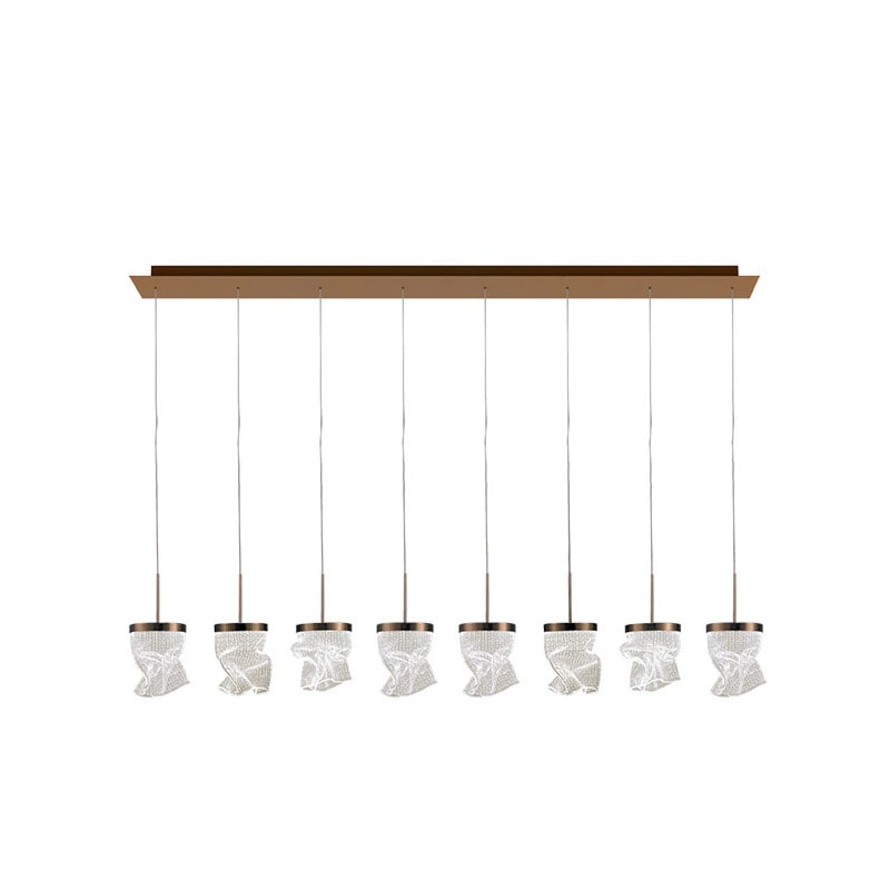【MARETTI】オランダ・ペンダントライト8灯「FELICE」（W1100×H1800mm）