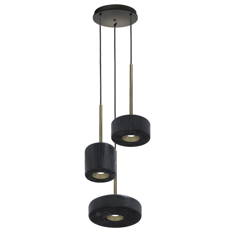 【MARETTI】オランダ・ペンダントライト 3灯「Compound」（φ320×H1800mm）