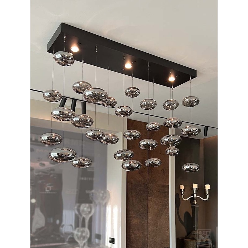 【MARETTI】オランダ・ペンダントライト「DREAM」3灯（W1200×D300×H800mm）