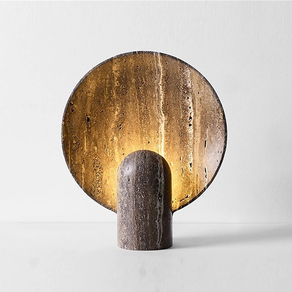 デザイン照明 和風モダンテーブルライト ブラウン（W300×H360mm） | EL