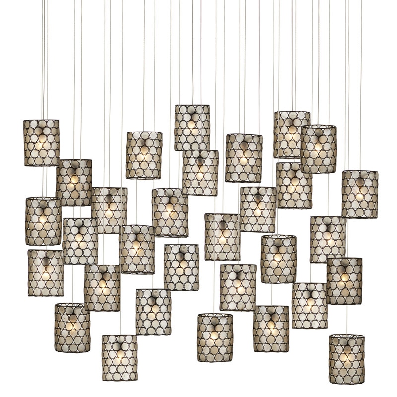 【CURREY】アメリカ・シーリングペンダントライト 30灯「Regatta」（W1371×D457×H330mm）