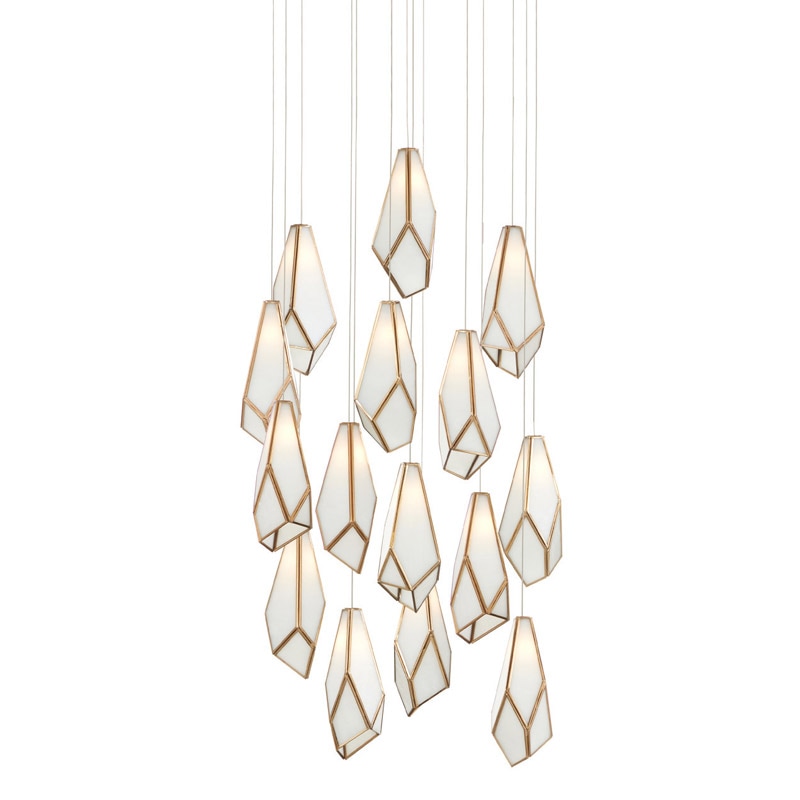 【CURREY】アメリカ・ペンダントライト 15灯「Glace」（φ584×H558mm）