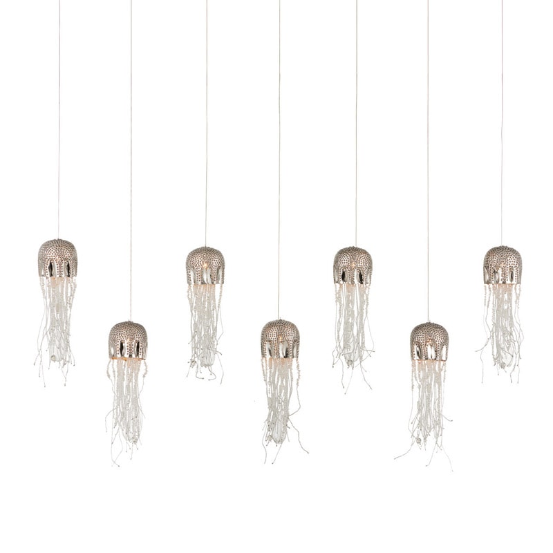 【CURREY】アメリカ・シーリングペンダントライト 7灯「Medusa」（W1447×D133×H558mm）