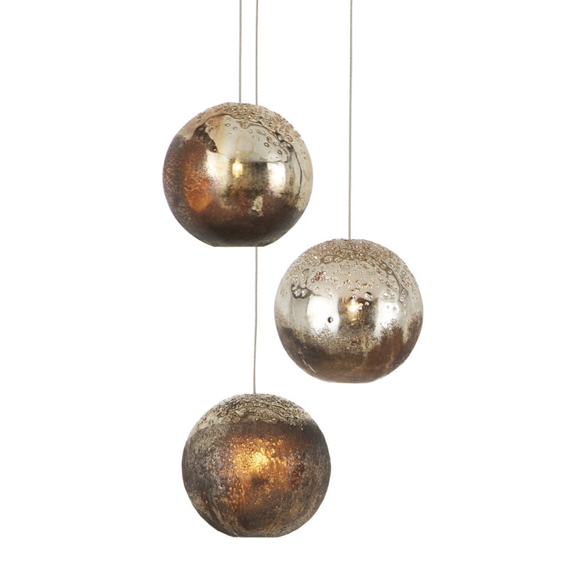 【CURREY】アメリカ・ペンダントライト 3灯「Pathos」（φ266×H304mm）