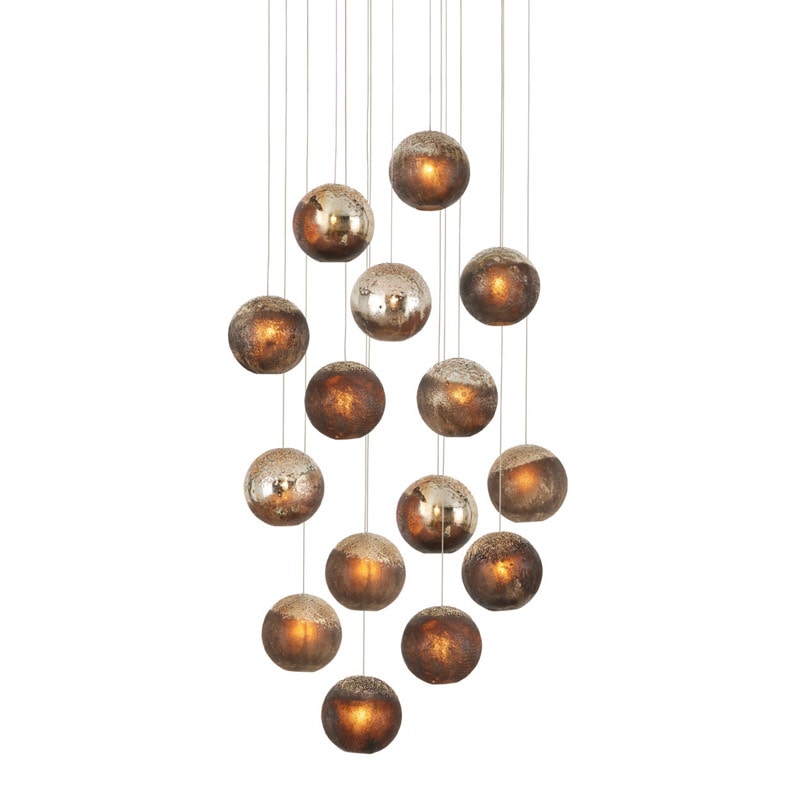 【CURREY】アメリカ・シーリングペンダントライト 15灯「Pathos」（φ609×H304mm）