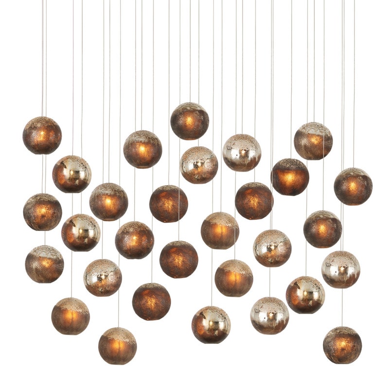 【CURREY】アメリカ・シーリングペンダントライト 30灯「Pathos」（W1371×D457×H304mm）