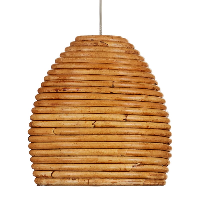 【CURREY】アメリカ・ペンダントライト 1灯「Beehive」（φ152×H228mm）