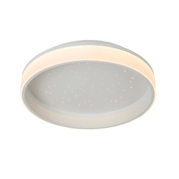 【LUCIDE】ベルギー デザイン照明 シーリングライト「ESTREJA」White（φ400×H90mm）