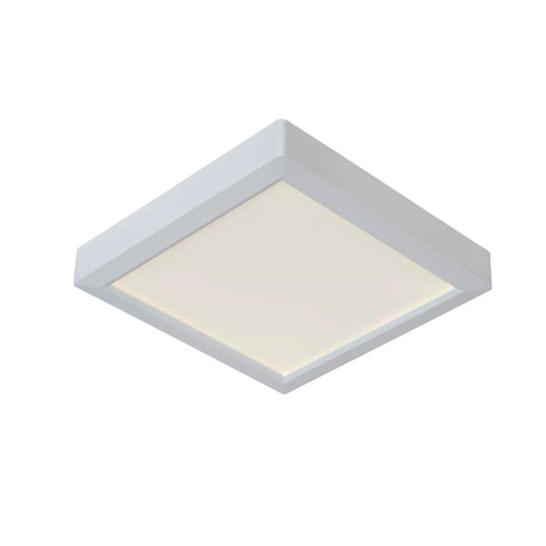 【LUCIDE】ベルギー デザイン照明 シーリングライト「TENDO-LED」White（W220×D220×H30mm）
