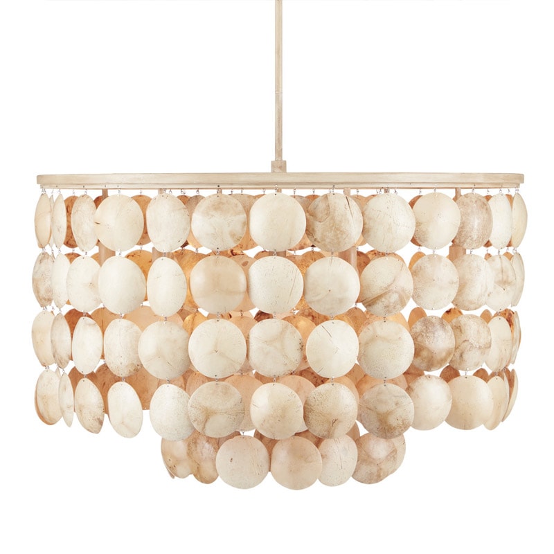 【CURREY】アメリカ・シャンデリア 6灯「Buko」ナチュラル（φ800×H622mm）