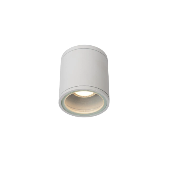 【LUCIDE】ベルギー バスルームシーリングスポットライト「AVEN」White 1灯（φ90×H100mm）