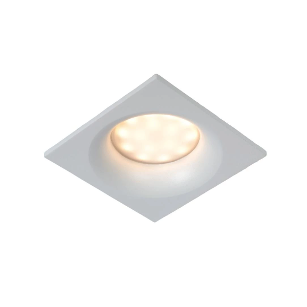 【LUCIDE】ベルギー バスルームシーリングスポットライト「ZIVA」White 1灯（W85×D85×H42mm）