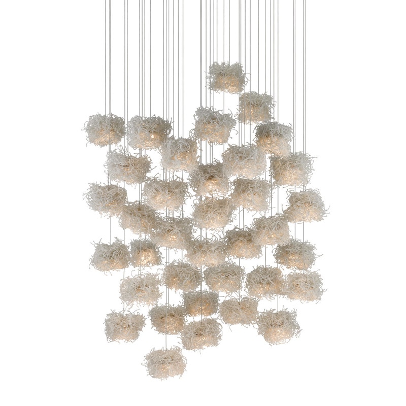 【CURREY】アメリカ・シーリングペンダントライト 36灯「Birds Nest」（φ939×H279mm）