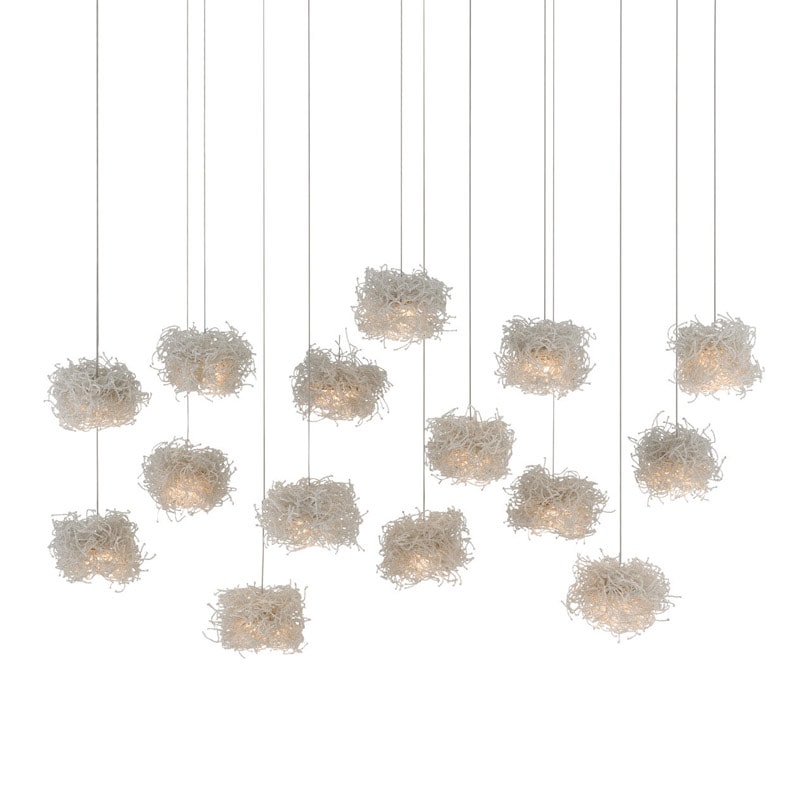 【CURREY】アメリカ・シーリングペンダントライト 15灯「Birds Nest」（W1219×D304×H279mm）