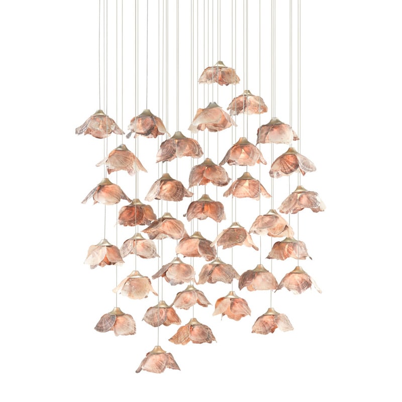 【CURREY】アメリカ・シーリングペンダントライト 36灯「Catrice」（φ990×H457mm）