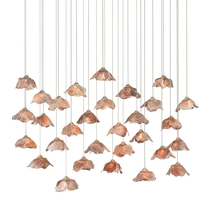 【CURREY】アメリカ・シーリングペンダントライト 30灯「Catrice」（W1422×D508×H457mm）