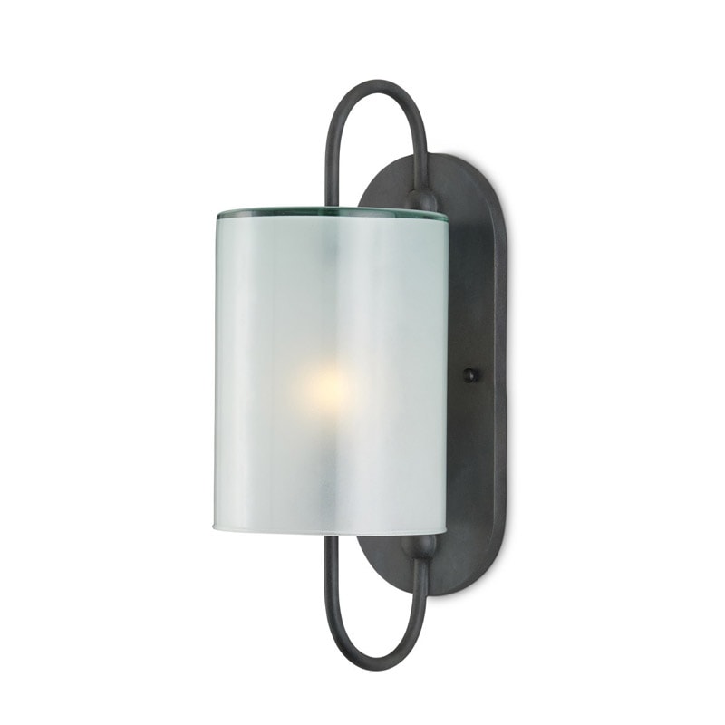 【CURREY】アメリカ・ウォールライト 1灯「Glacier」ブロンズ（W150×D170×H410mm）