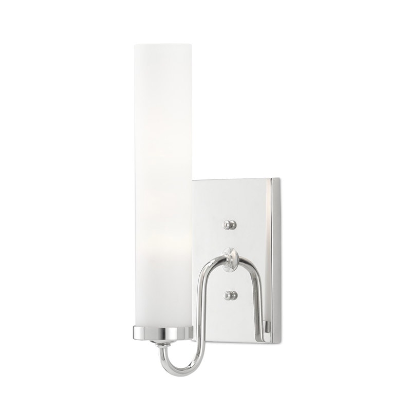 【CURREY】アメリカ・ウォールライト 1灯「Brindisi」クローム（W110×D130×H320mm）