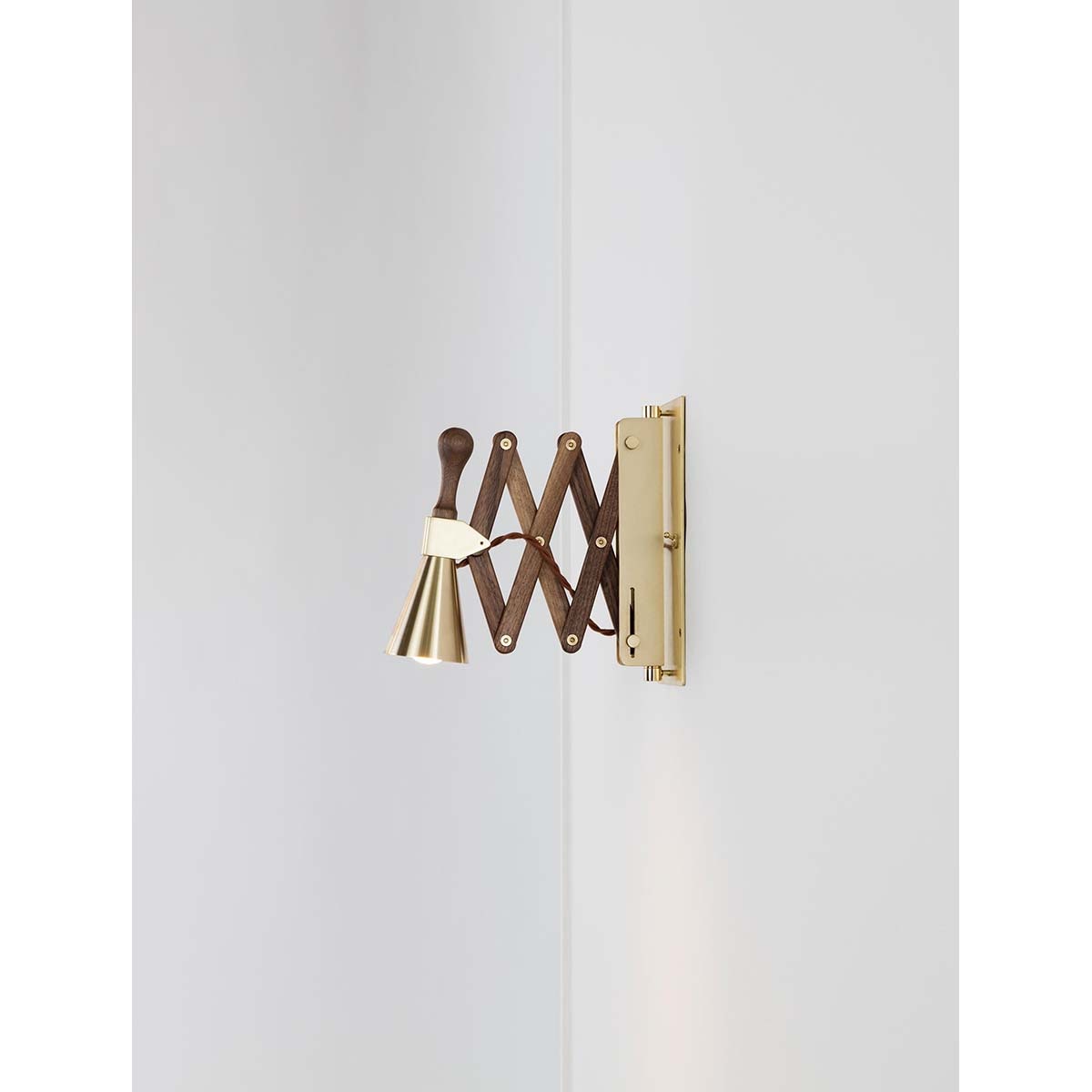 【ALLIED MAKER】 アメリカ・インテリア照明「Accordion Bell Sconce」ウォールブラケット 1灯 カスタムカラー (W115×D229×H280mm)