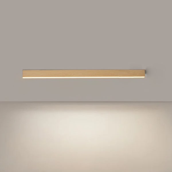 【リーズナブル】デザイン照明　モダンシーリングライト　ウッド（W600～2000mm）