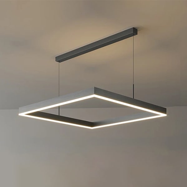 【法人様・店舗様限定】デザイン照明　モダンシーリングペンダントライト　ブラック・A（W400～800mm） 