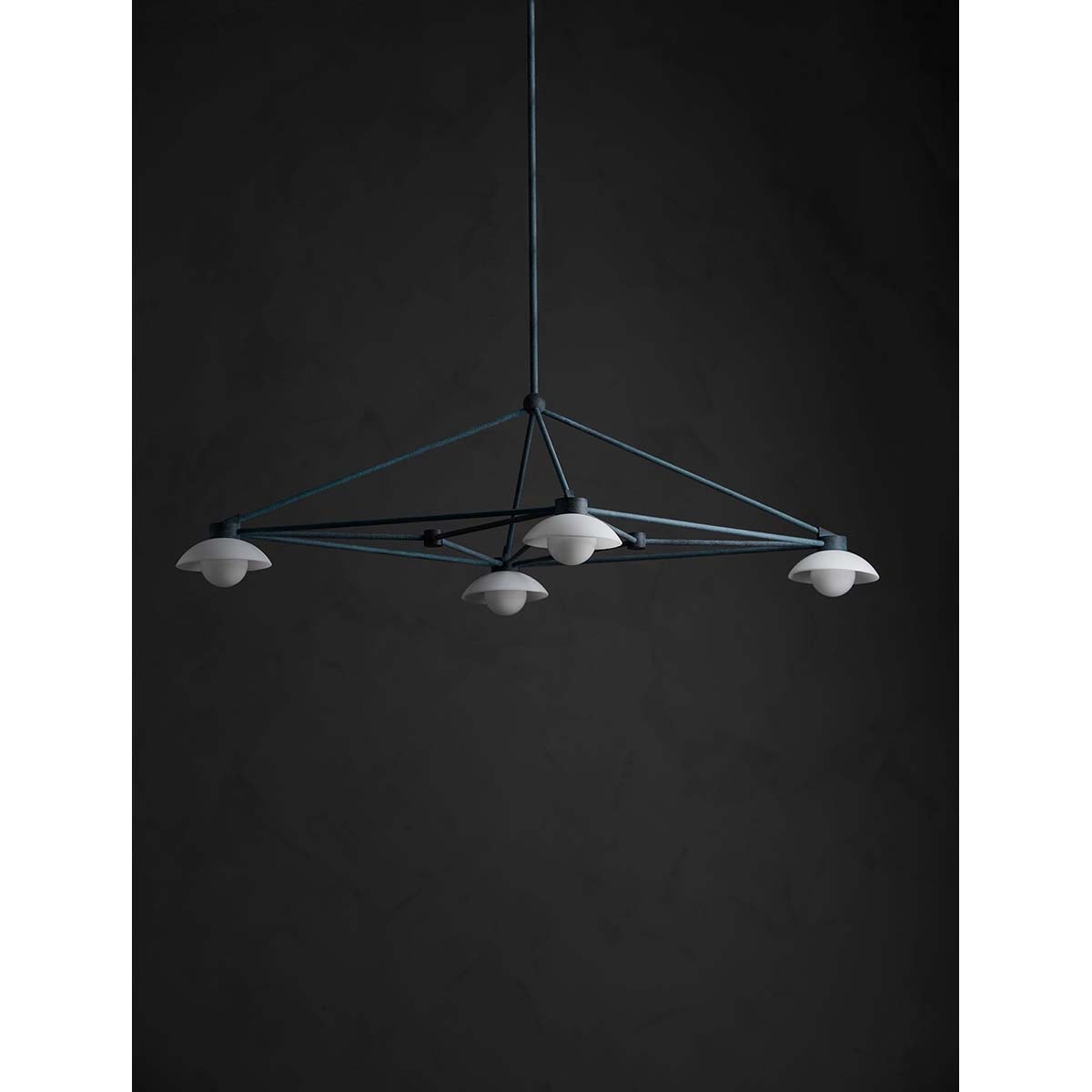 【ALLIED MAKER】 アメリカ・インテリア照明「Archipelago 4 Pendant」ペンダントライト 4灯 カスタムカラー (W1175×D743×H343mm)