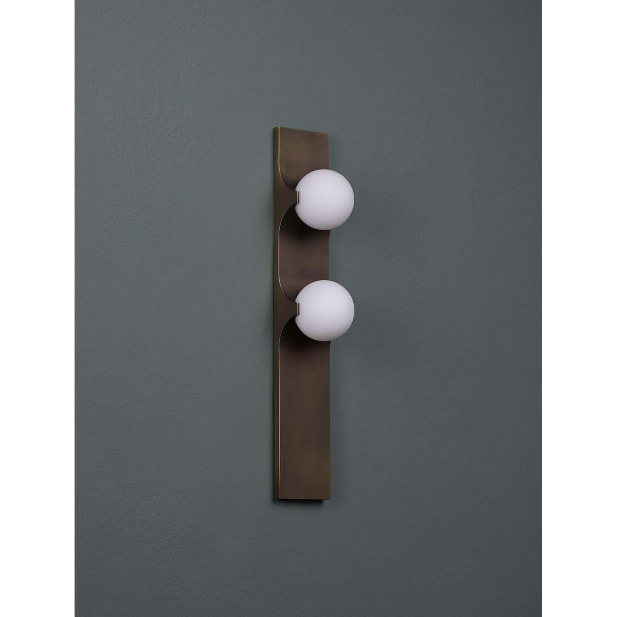 【ALLIED MAKER】 アメリカ・インテリア照明「Bridge 2」ウォールライト 2灯 カスタムカラー (W83×D83×H458mm)